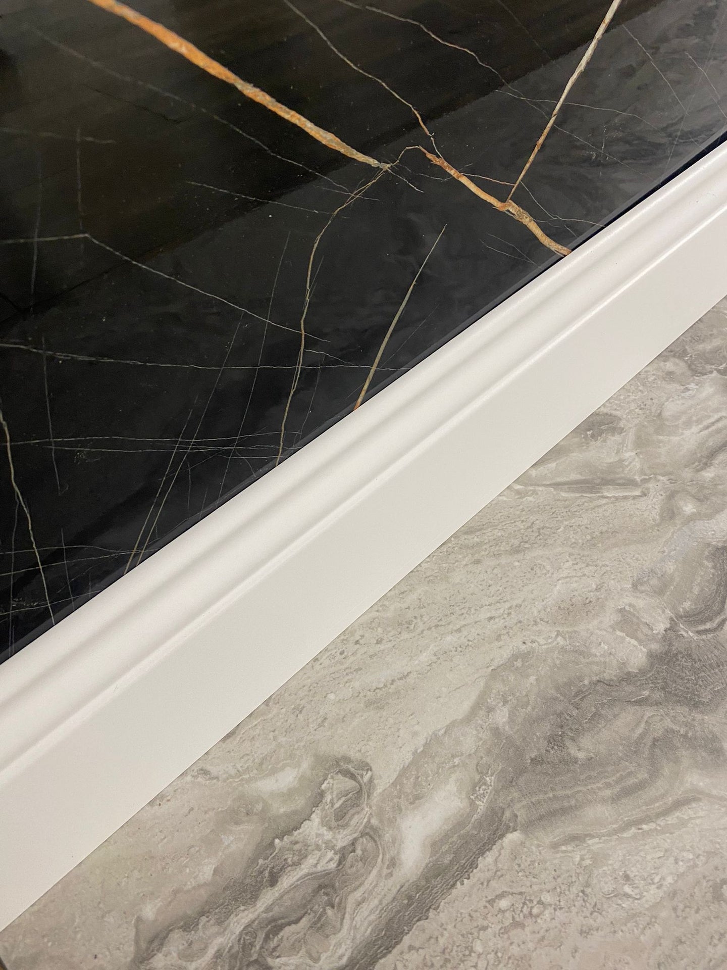 10 Cm Cenova Lake Beyaz Pvc Kaplama Parke Süpürgelik