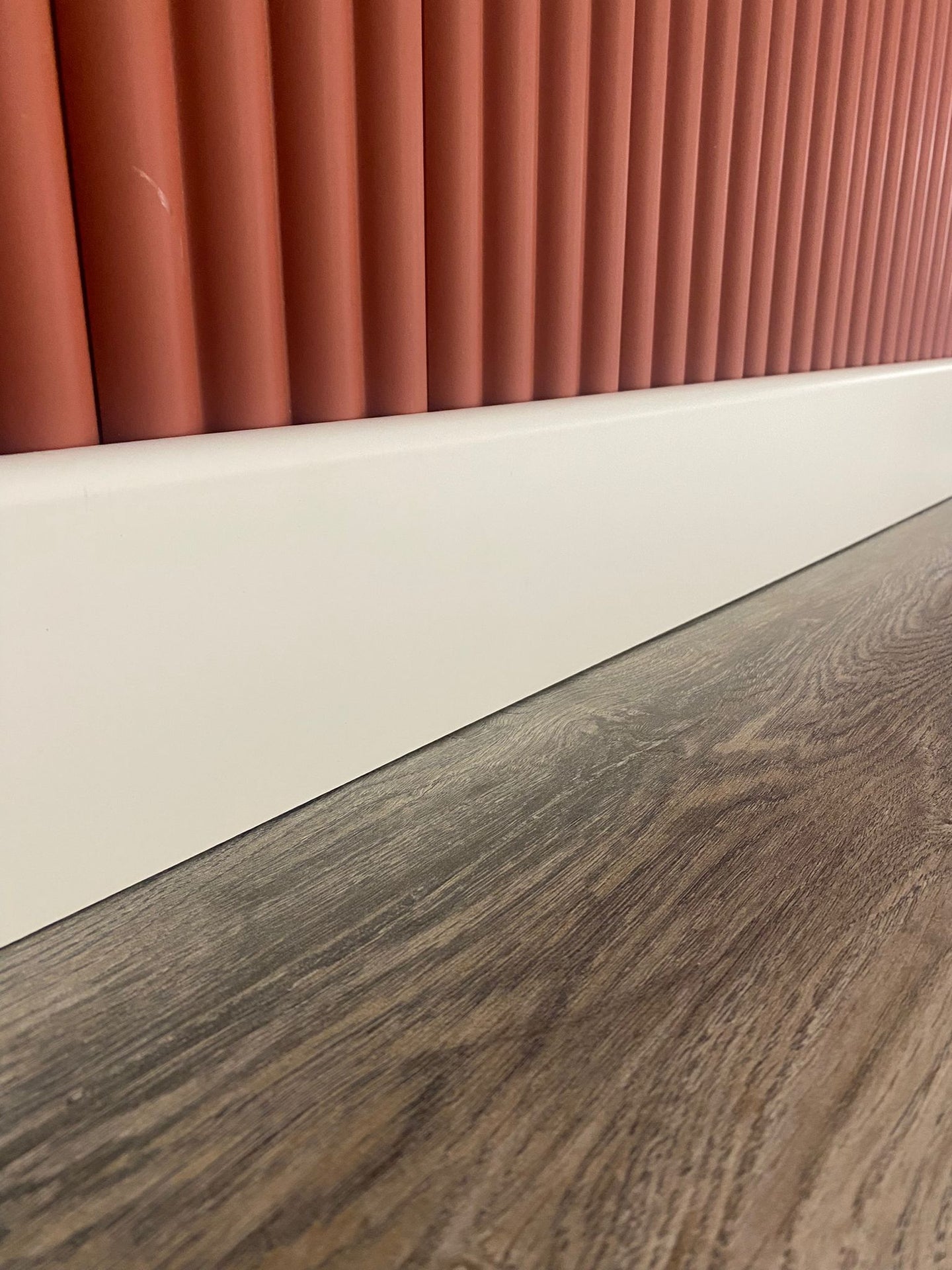 10 Cm Lake Beyaz Pvc Kaplama Parke Süpürgelik