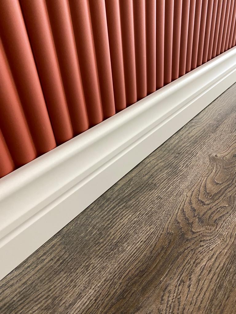 10 Cm Yalı Serisi U Model Lake Beyaz Pvc Süpürgelik