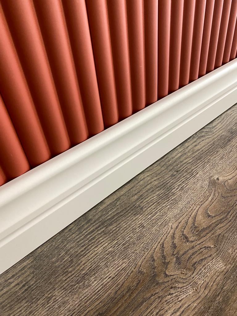 10 Cm Yalı Serisi U Model Lake Beyaz Pvc Süpürgelik