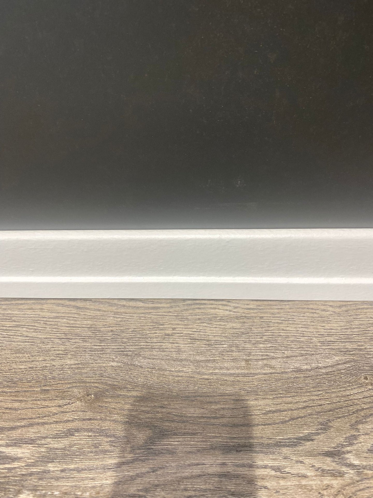 6 Cm Beyaz Parke Süpürgelik