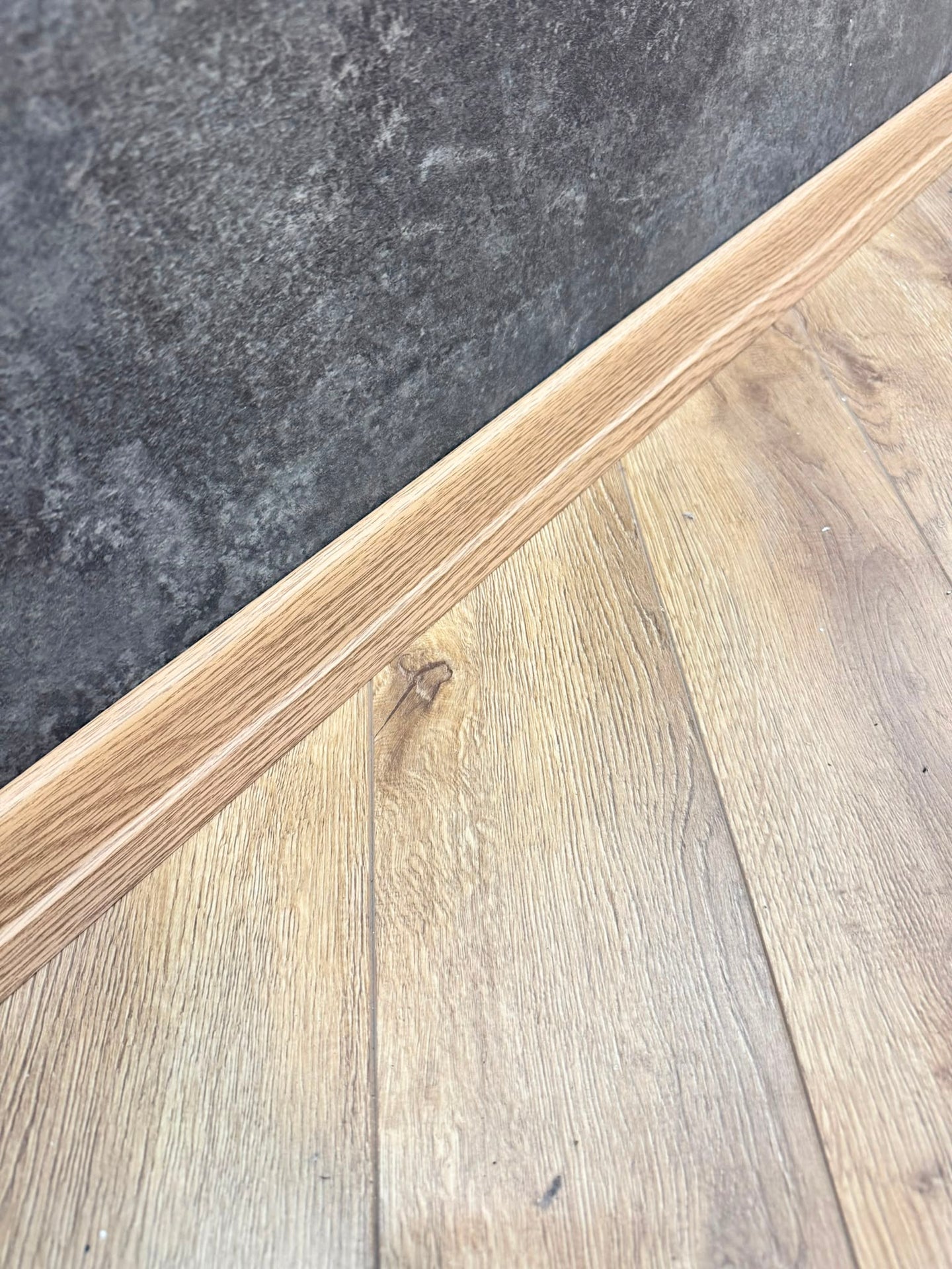 6 Cm Amber Meşe Parke Süpürgelik