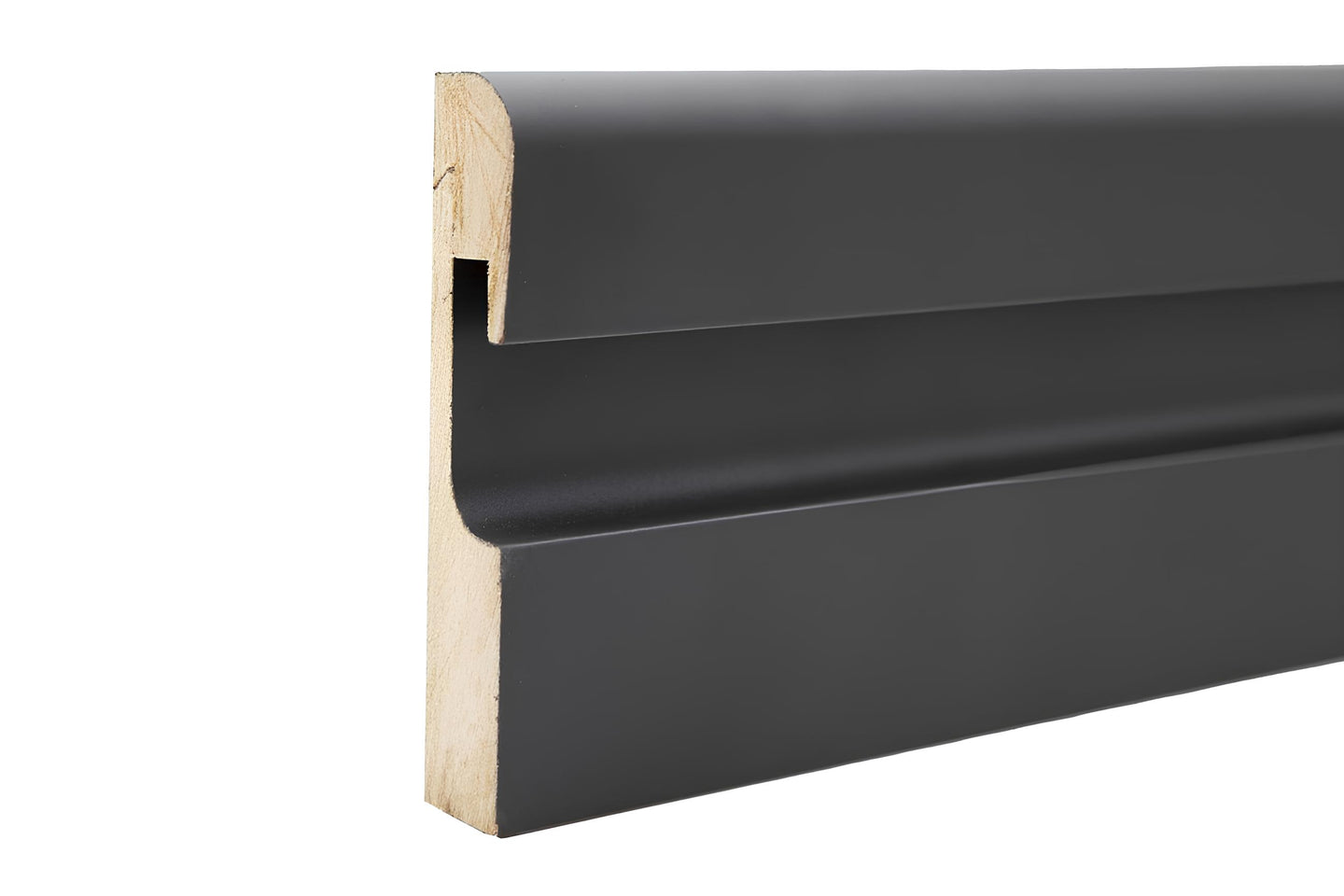 Effect Serisi 11.5 Cm Antrasit Led Kanallı Ledli Pvc Süpürgelik