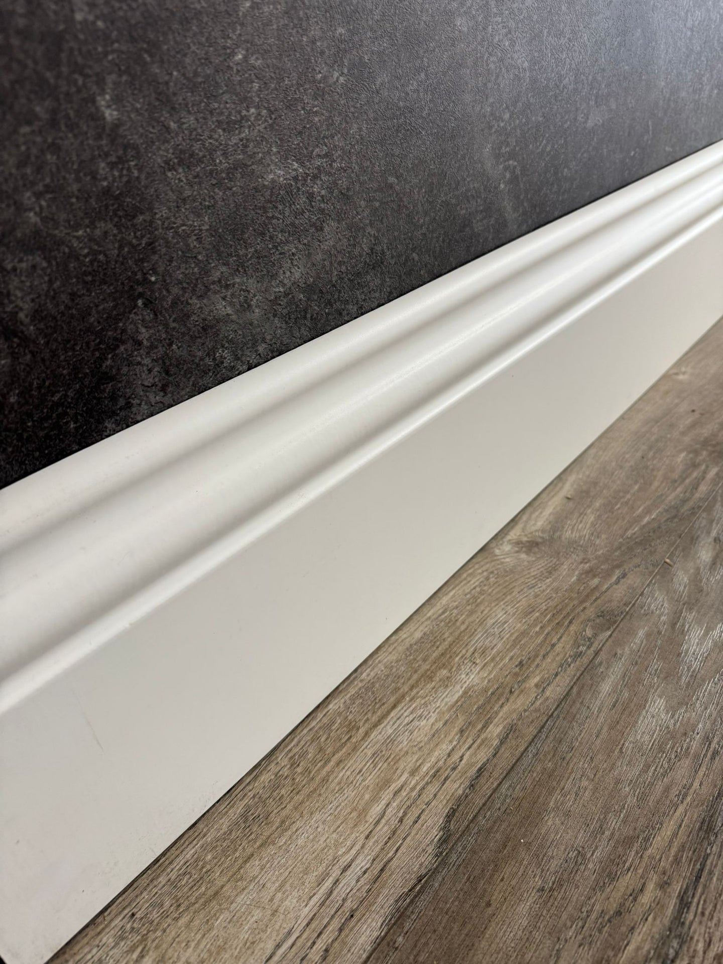 20 Cm Yalı B Modeli Pvc Kaplama Lake Beyaz Süpürgelik