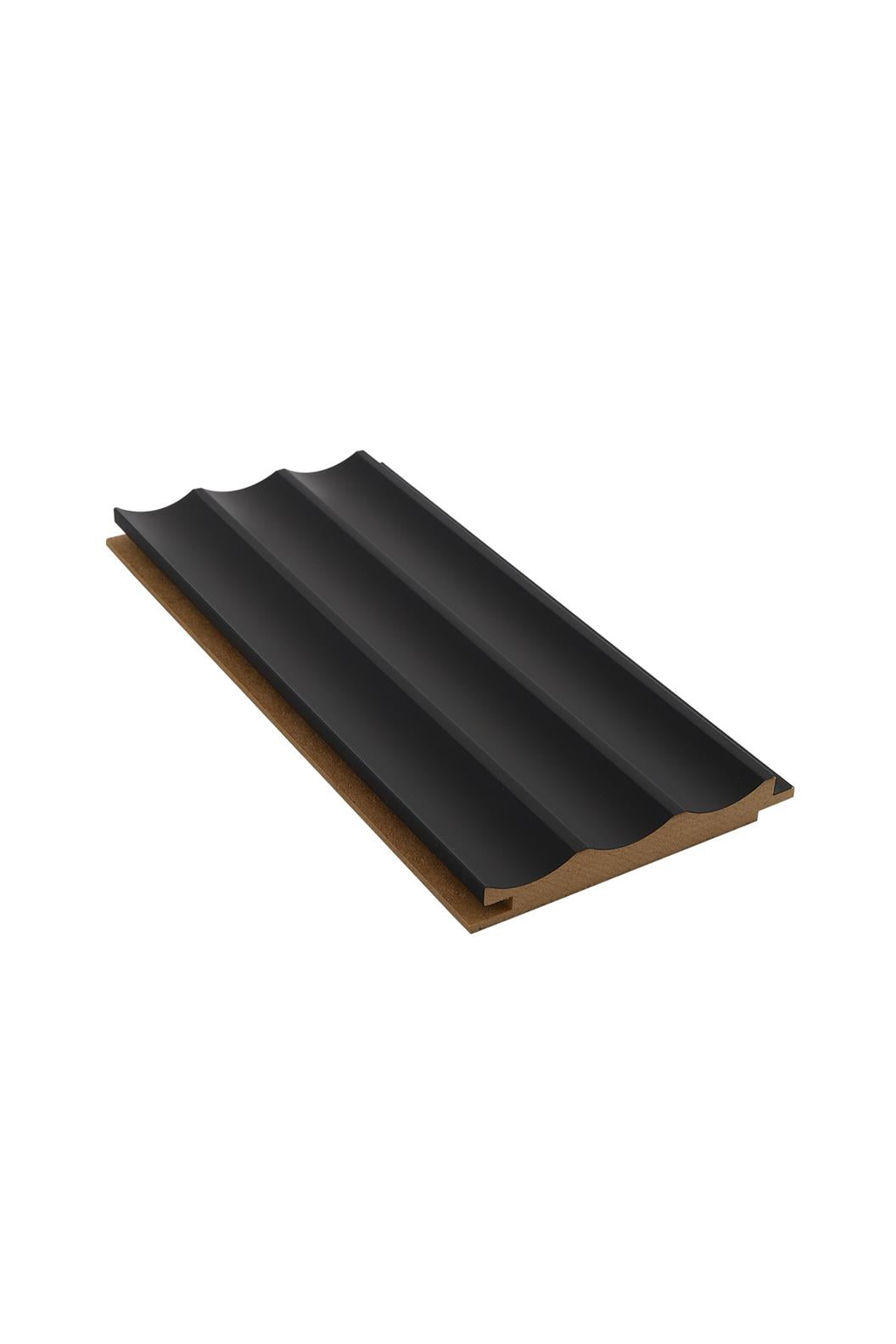 PSH-50 Soft Touch Siyah Mdf Duvar Paneli