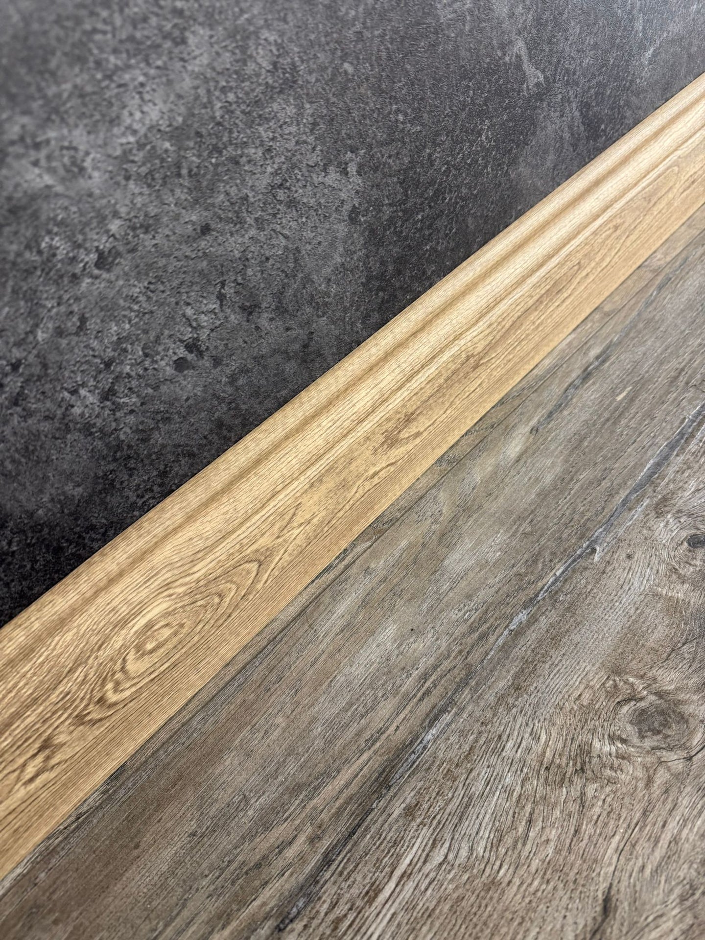 10 Cm Yalı Serisi B Model Yenice Meşe Pvc Süpürgelik