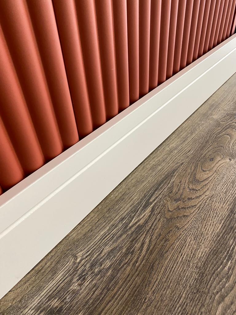 10 Cm Yalı Serisi K1-10 Model Lake Beyaz Pvc Süpürgelik