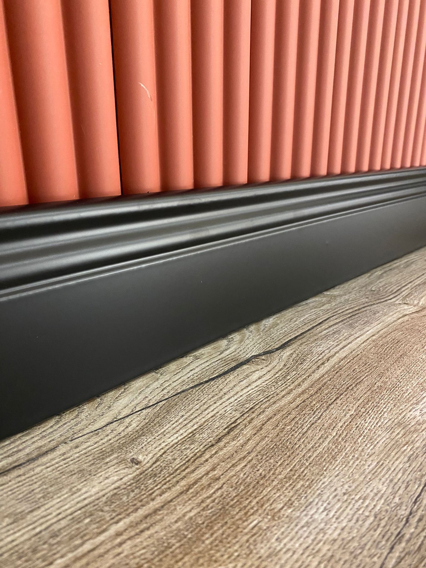 10 Cm Yalı Serisi Bute Siyah Pvc Süpürgelik