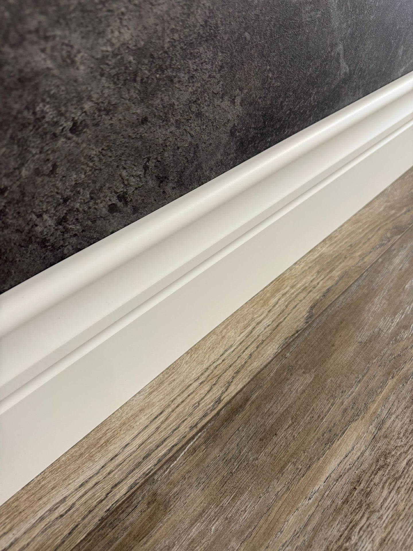 14 Cm Yalı Serisi U14 Model Lake Beyaz Pvc Süpürgelik