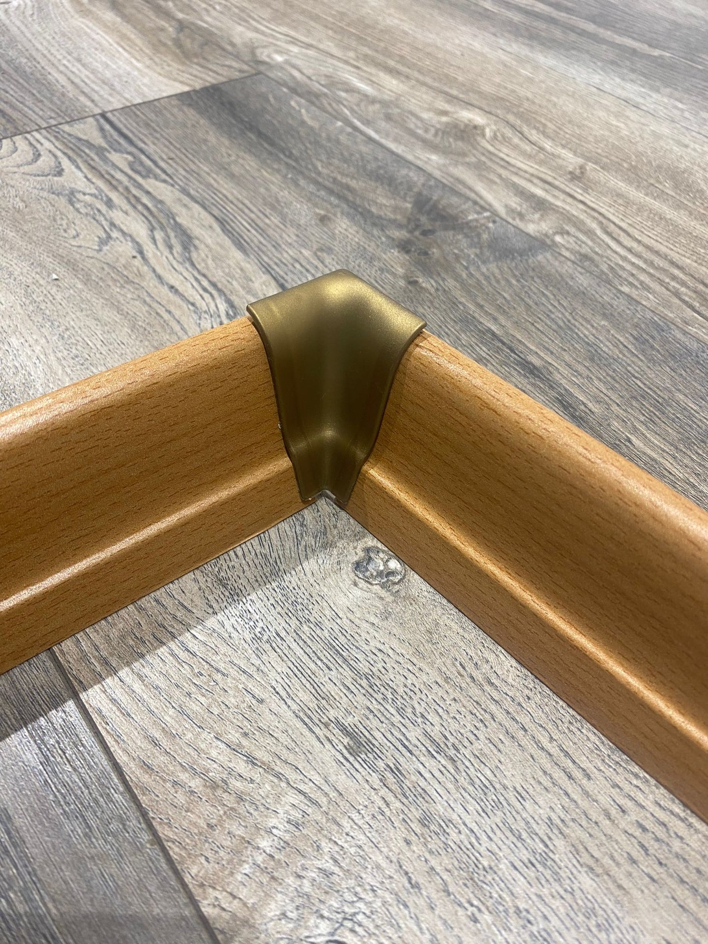 6 cm Altın Yaldız Süpürgelik iç köşe dış köşe aparat