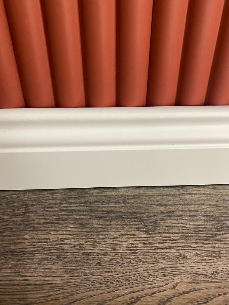 8 Cm Yalı Serisi Lake Beyaz Pvc Süpürgelik