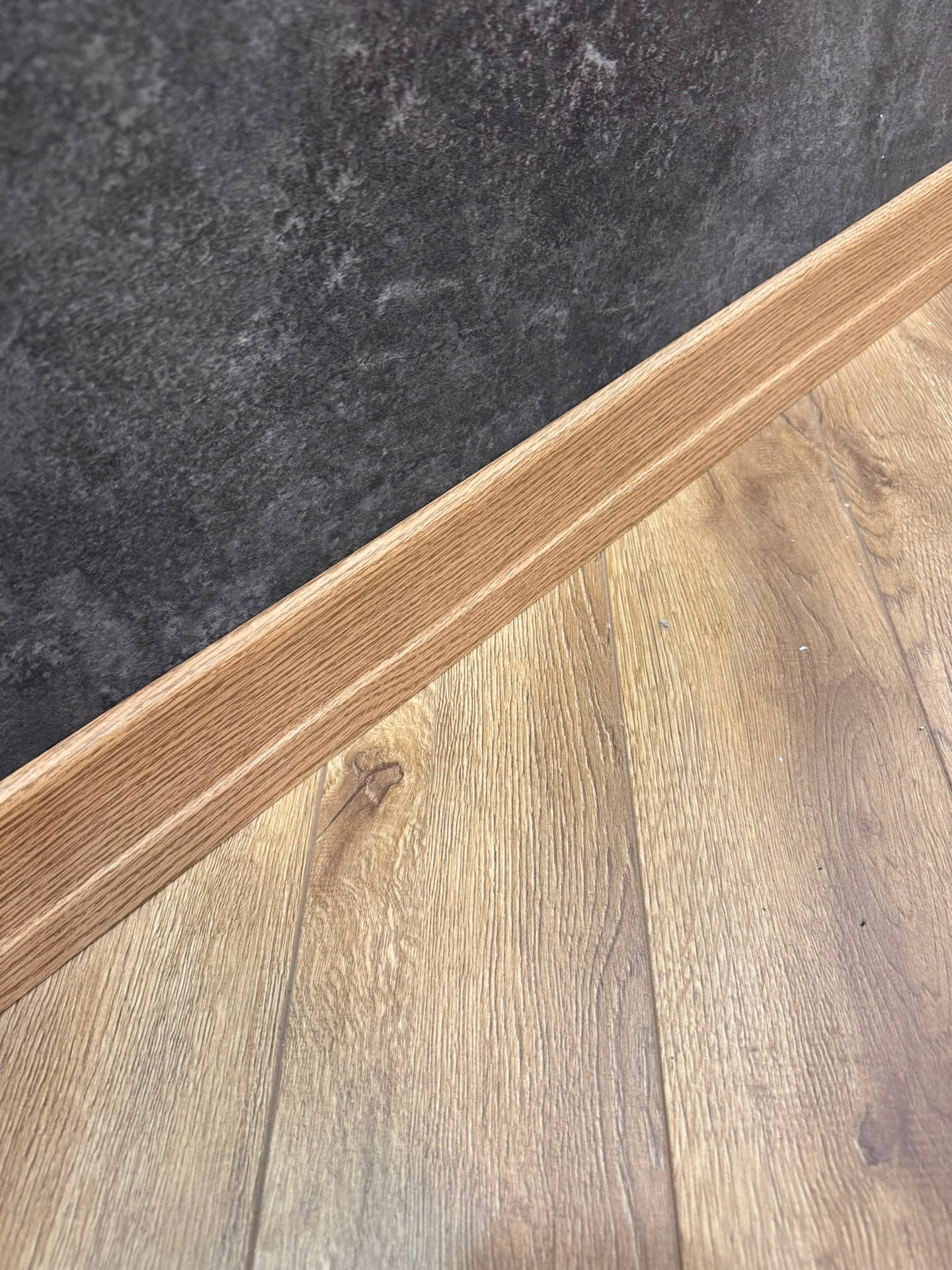 8 Cm Amber Meşe Parke Süpürgelik
