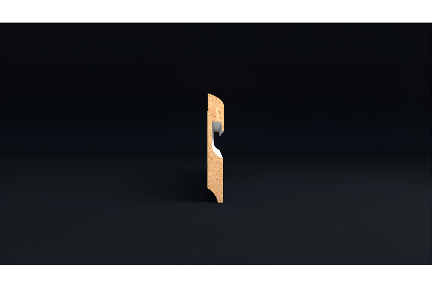 Effect Serisi 11.5 Cm Antrasit Led Kanallı Ledli Pvc Süpürgelik