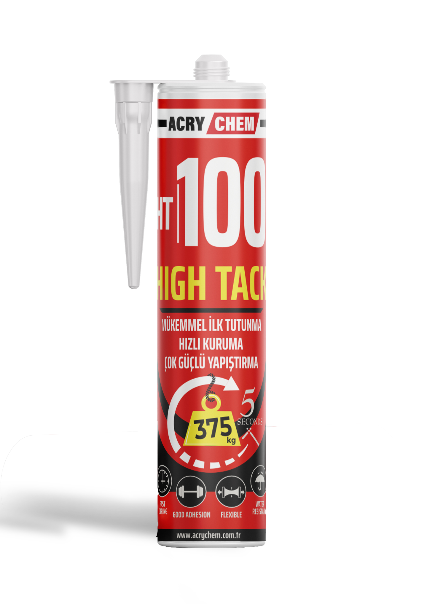 500 gr 290 ml High Tack Express Yüksek Yapışkanlı Korniş Silikon 375 Kg